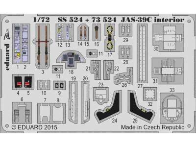 JAS-39C S. A. 1/72 - Revell - image 1