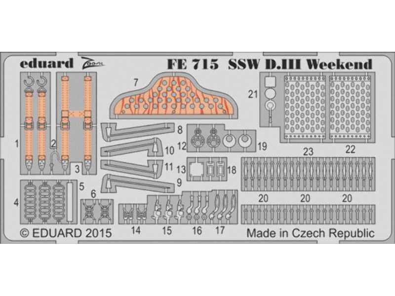 SSW D. III Weekend 1/48 - Eduard - image 1