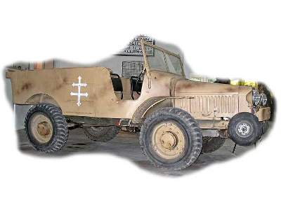 French WW2 Artillery tractor (4x4) V15T - image 14