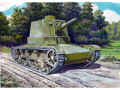 Artillery self-propelled mount A-39 (T-26 chassis) - image 1