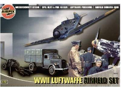 Zestaw Lotnisko Polowe Luftwaffe - diorama - image 1