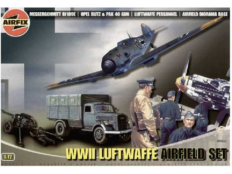 Zestaw Lotnisko Polowe Luftwaffe - diorama - image 1