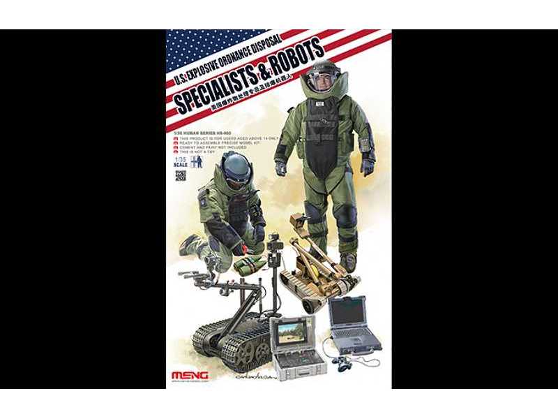 U.S. Explosive Ordnance Disposal Specialists & Robots - image 1