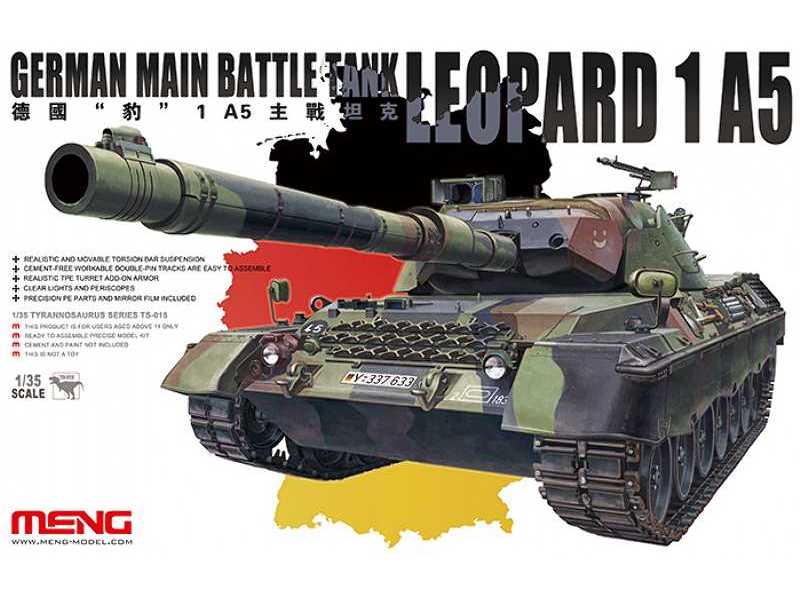 1/72 Diecast Tank German Leopard 2A7 MBT Camouflage Modern Military w/ Case 