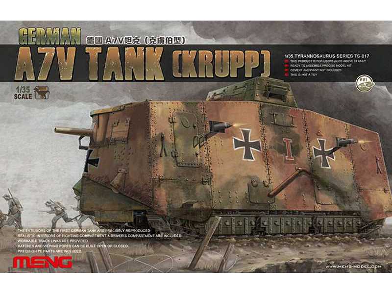 German A7V tank (Krupp)  - image 1