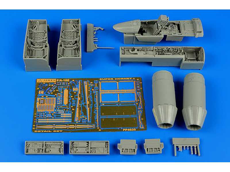 F/A-18E Super Hornet detail set - Hasegawa - image 1