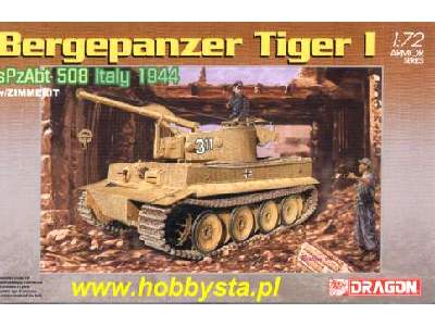 Bergepanzer Tiger I sPzAbt 508 Italy 1944 - image 1