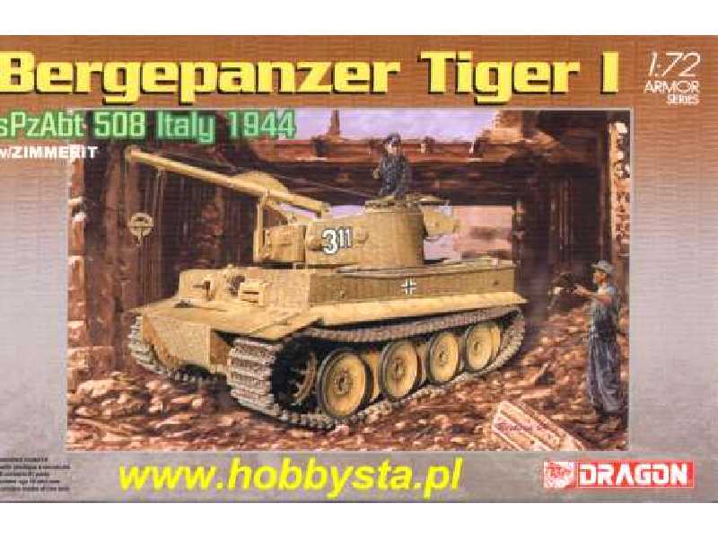 Bergepanzer Tiger I sPzAbt 508 Italy 1944 - image 1