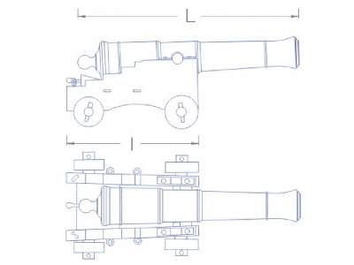 Cannon LB: 24 l: 32 L: 52 - image 2