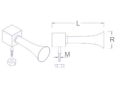 Ship's hooter L: 11 R: 4 M: 1,4 - image 2