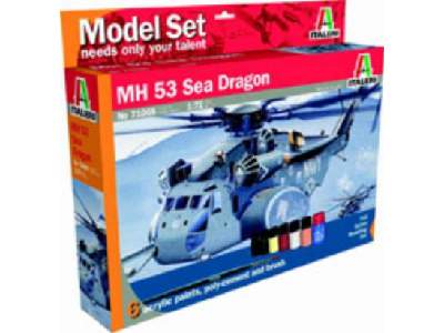 MH-53 Sea Dragon w/Paints and Glue - image 1