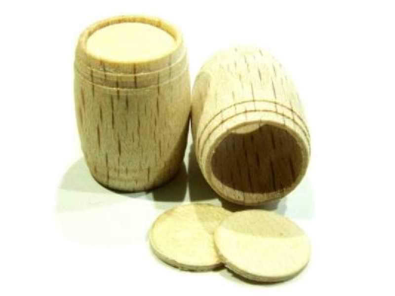 Wooden barrel R: 18,5 H: 23 - image 1 Wooden barrel R: 18,5 H: 23 - image 1