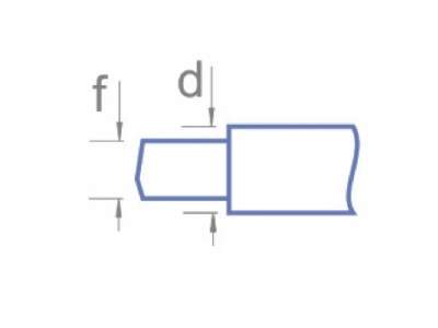 Cord color: blue f: 0,25 d: 0,5 symbol: 30 AWG Length (m): 2 - image 2