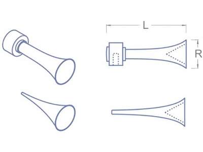 Ship's hooter type: B L: 5,5 R: 2,3 - image 2