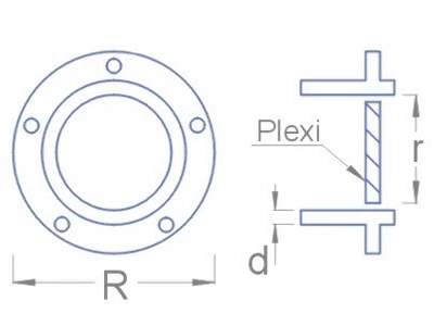 Porthole R: 6 r: 3 d: 0,5 - image 2