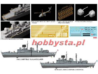 H.M.S. Sheffield Type 42 Destroyer Batch I - image 2