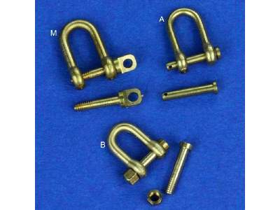 Shackles  H: 12,2 D: 7,6  Type: A r: 1,9 - image 1