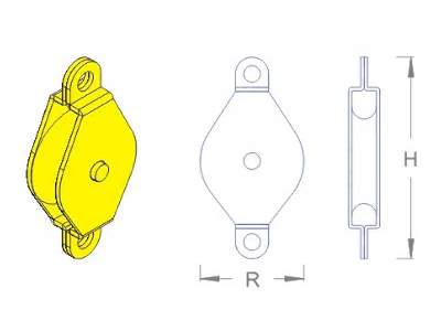 Pulley R: 4,0 H: 8,7 - image 3