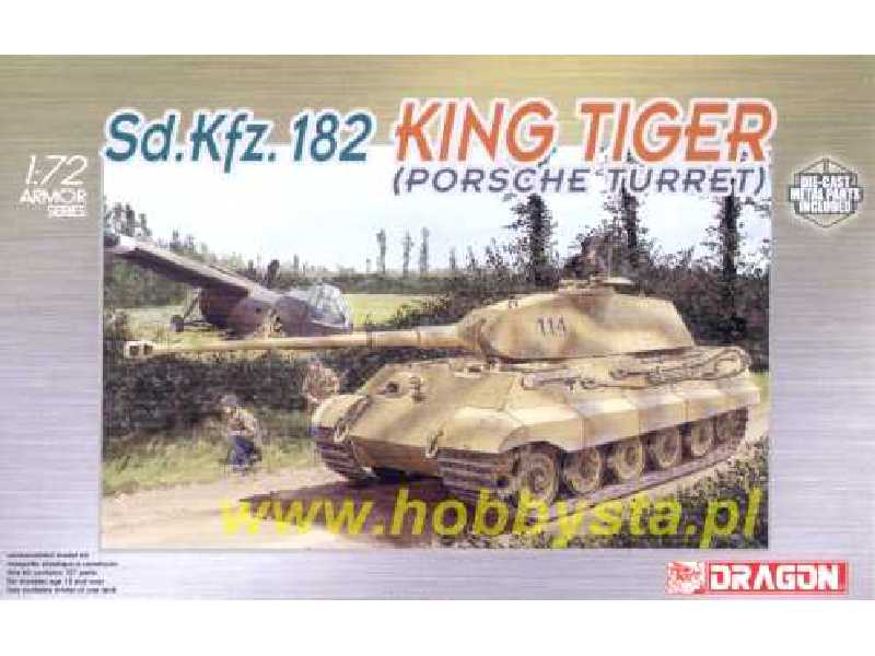 Sd.Kfz. 182 King Tiger (Porshe Turret) - image 1 Sd.Kfz. 182 King Tiger (Porshe Turret) - image 1
