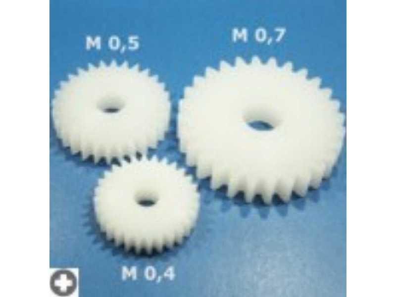 Gearwheel Z: 19 R1: 12,6 R: 11,4 D: 3,5 f: 4,0 - image 1 Gearwheel Z: 19 R1: 12,6 R: 11,4 D: 3,5 f: 4,0 - image 1