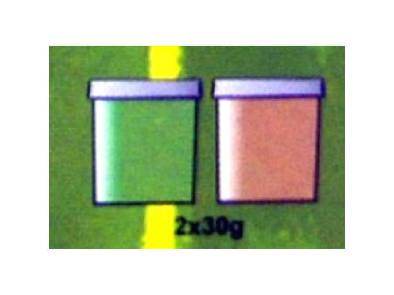 Modelling mass chemo-curable - 2 x 30 g - image 1