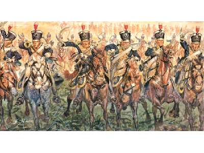 Figures - Angielska lekka kawaleria - Wojny Napoleonskie 1815 r - image 1