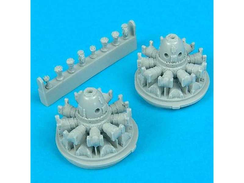 B-26C Marauder Engines Airfix - image 1 B-26C Marauder Engines Airfix - image 1