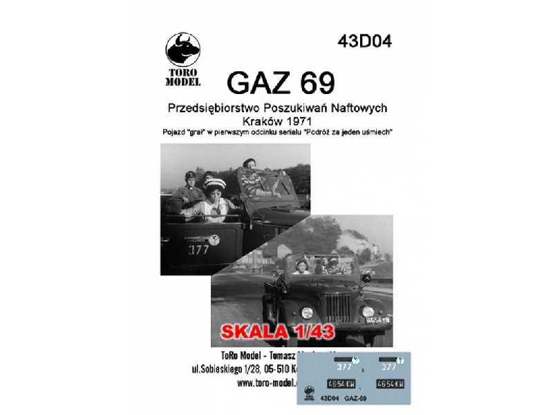GAZ 69 - Oil Exploration Enterprise, Cracow, 1971 - image 1