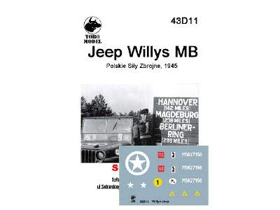 Jeep Willys MB - 1st Armoured Division, Polish Forces, Germany - image 1