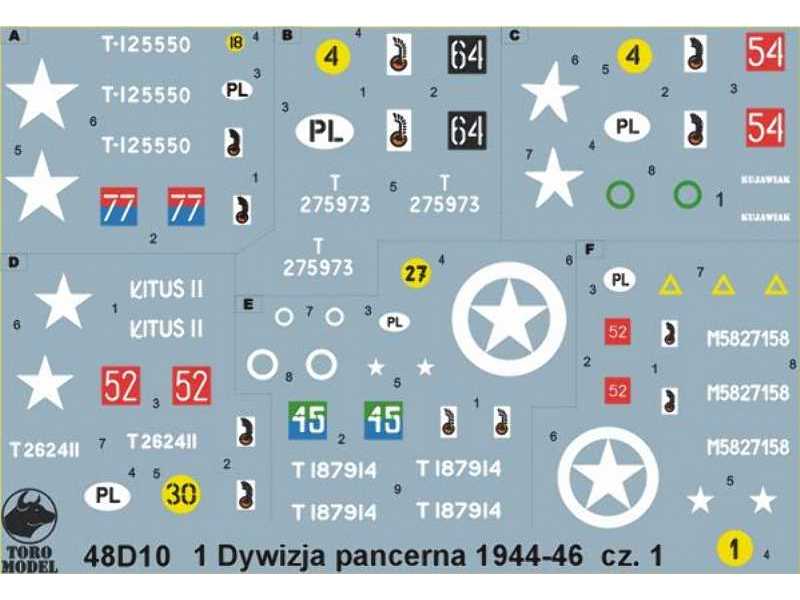 Polish 1st Armoured Division, 1944-46 vol.1 - image 1