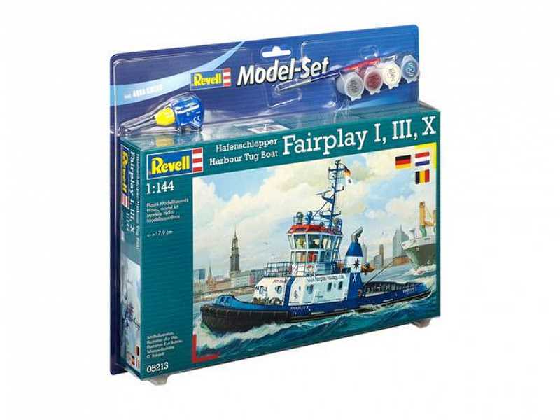 Harbour Tug Boat Gift Set - image 1