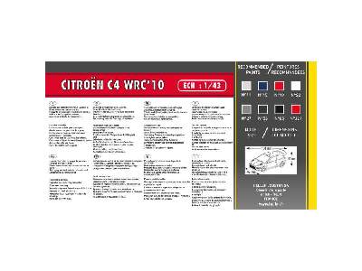 Citroen C4 + farby, klej, pędzelek - image 5