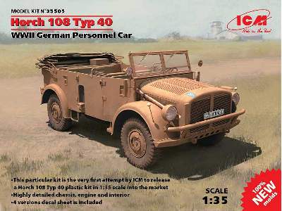 Horch 108 Typ 40, WWII German Personnel Car - image 16