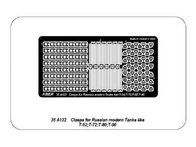 Clasps for Russian modern Tanks like T-64, T-72, T-80, T-90 - image 8