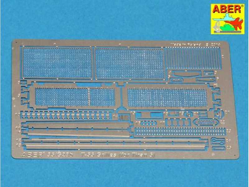 Grilles for Russian tank T-55 also Tiran 5  - image 1