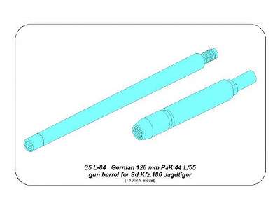 128mm PaK 44 L/55 gun barrel for Sd.Kfz.186 Jagdtiger  - image 8