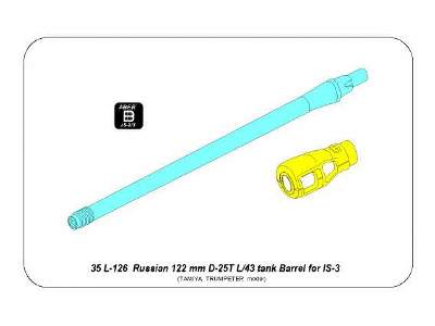 Russian 122 mm D-25T tank barrel for IS-3  - image 9