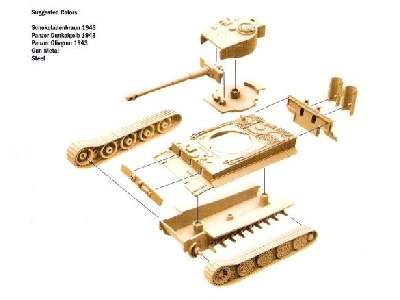 Pz. Kpfw. VI Tiger Ausf. E - 2 fast assembly kits  - image 2