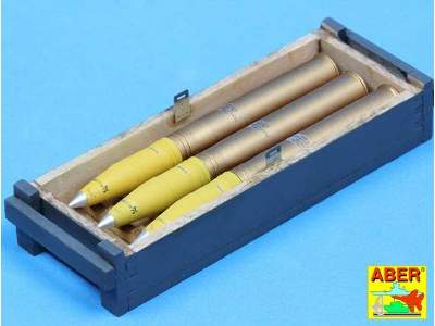 8,8 cm Tiger I high-explosive Ammo with box  - image 5
