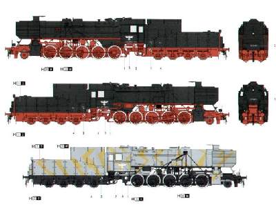 Niemiecka lokomotywa Br 52 - II Wojna Swiatowa - image 2
