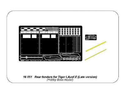 Rear fenders for Tiger I, Ausf.E – (Late version)  - image 9