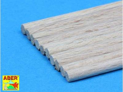 Wood round rods dia. 3,00 mm lenght 245 mm x 10 pcs.  - image 5