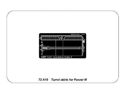 Turret skirts for PzKpfw III  - image 9