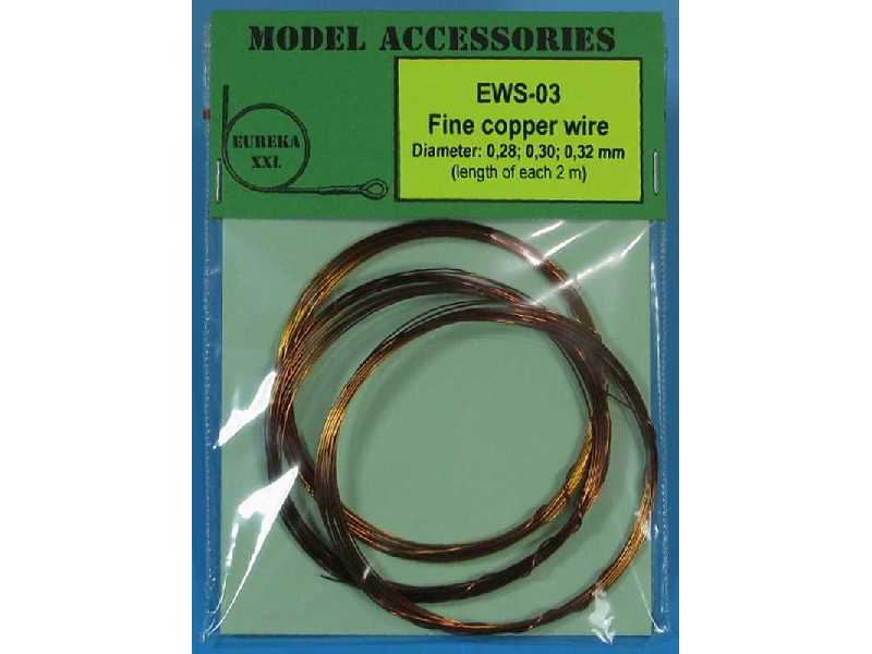 Fine copper wire Diameter:0,28; 0,30; 0,32 - image 1