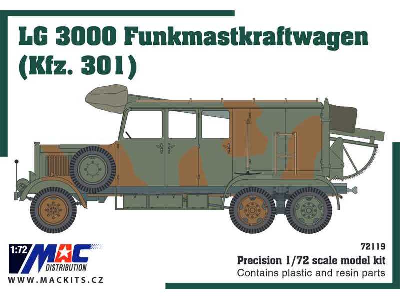 Mercedes-Benz LG 3000 Funkmastkraftwagen (Kfz. 301) - image 1