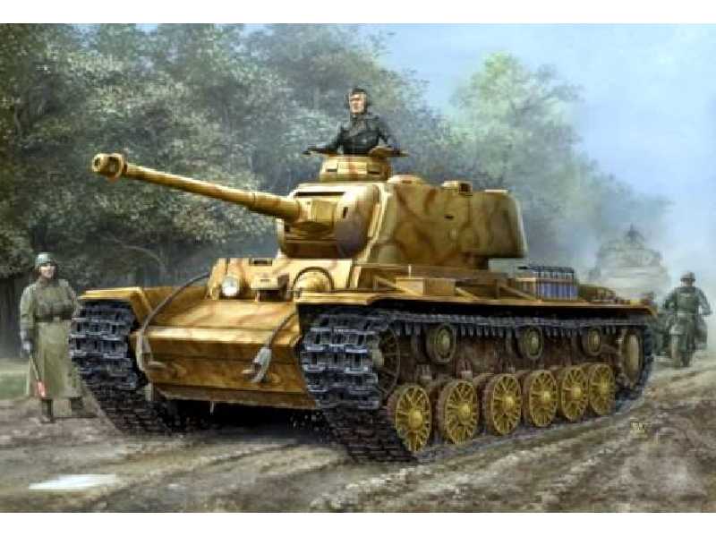 German Pz. Kpfw KV-1 756( r ) tank - image 1