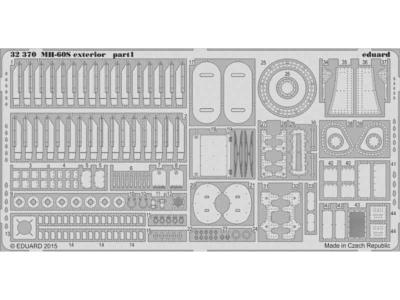 MH-60S exterior 1/35 - Academy Minicraft - image 1