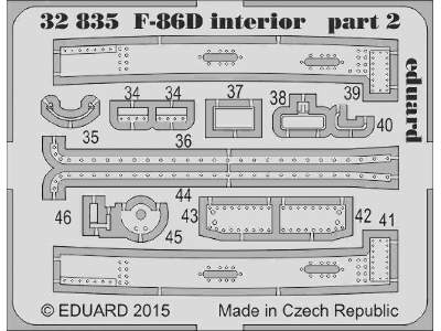 F-86D interior S. A. 1/32 - Kitty Hawk - image 2