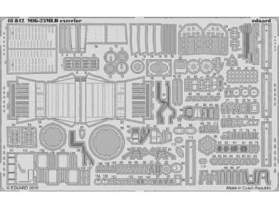 MiG-23MLD exterior 1/48 - Trumpeter - image 1