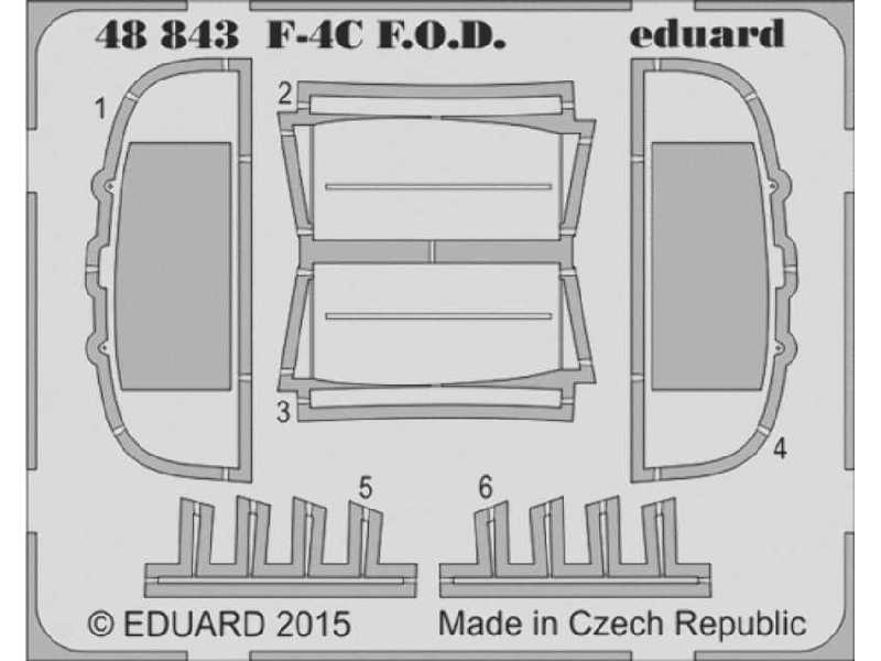 F-4C F. O.D 1/48 - Eduard - image 1